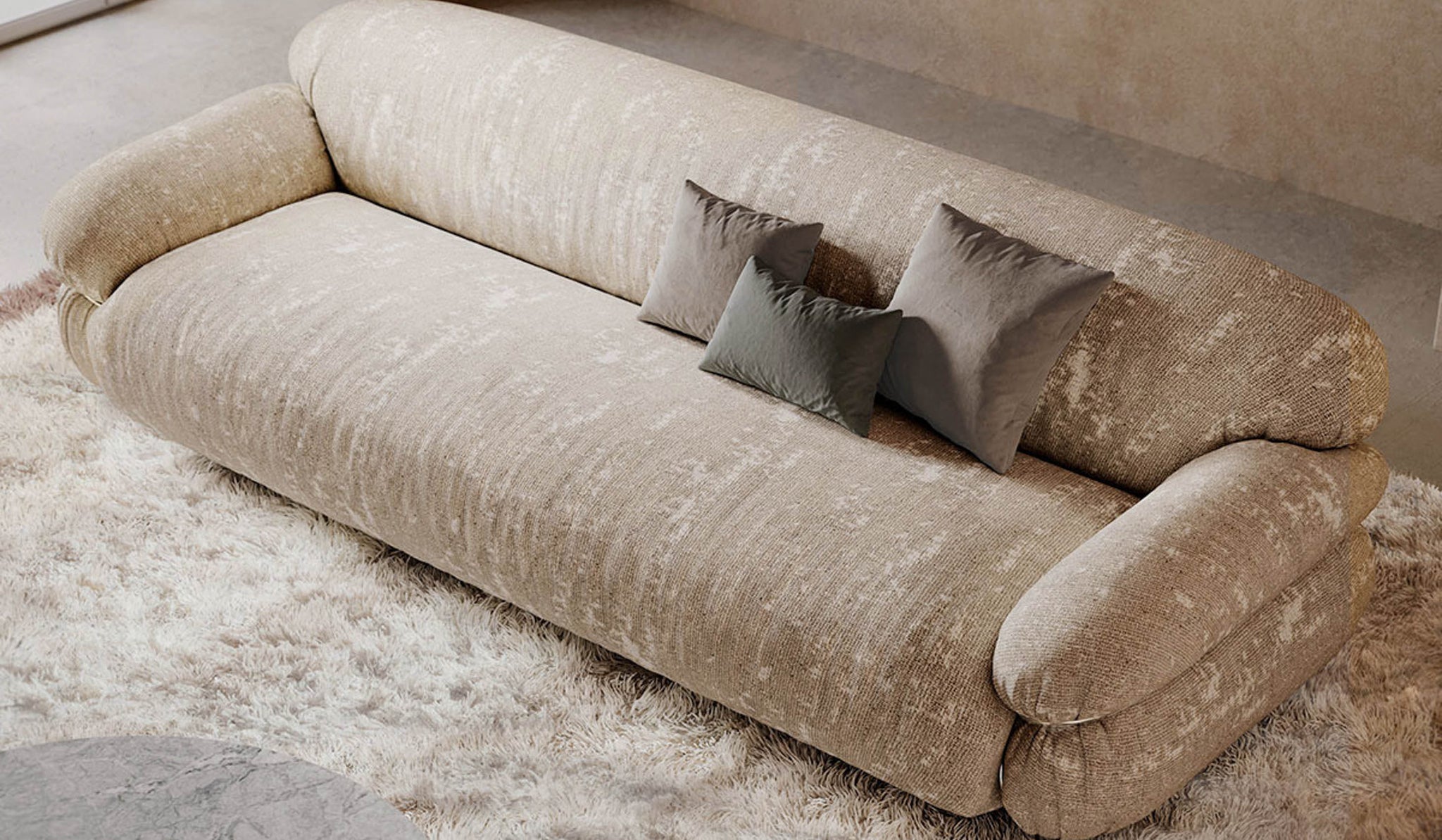 Tacchini 'Grand Sesann' 4 Seat Sofa