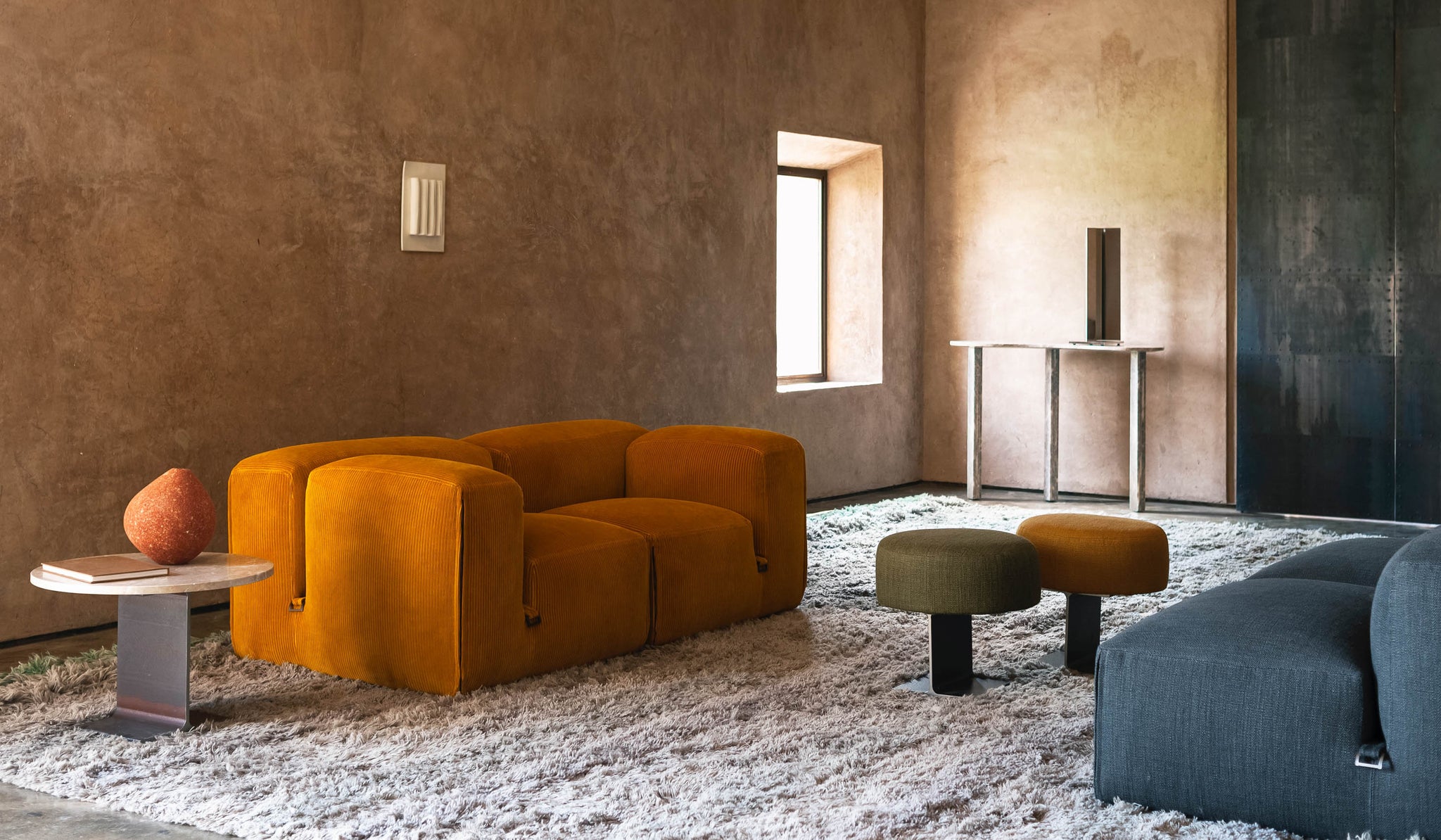 Tacchini 'Le Mura' 2 Seat Sofa
