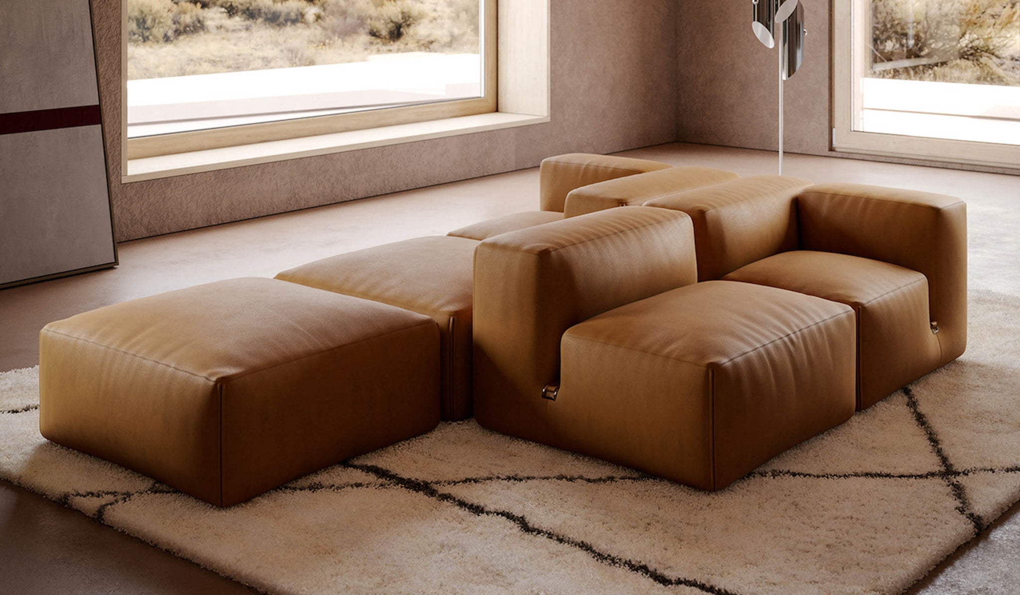 Tacchini 'Le Mura' Modular Sectional