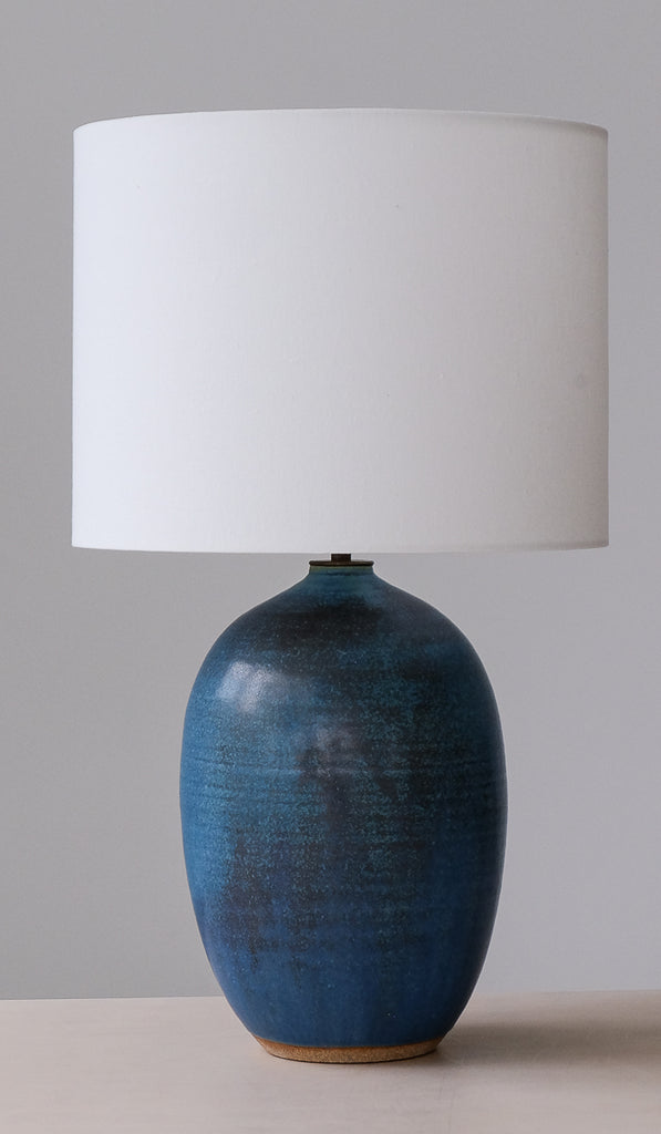 Victoria Morris Azure Large Oval Table Lamp