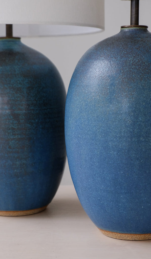 IN STOCK Victoria Morris Azure Large Oval Table Lamp