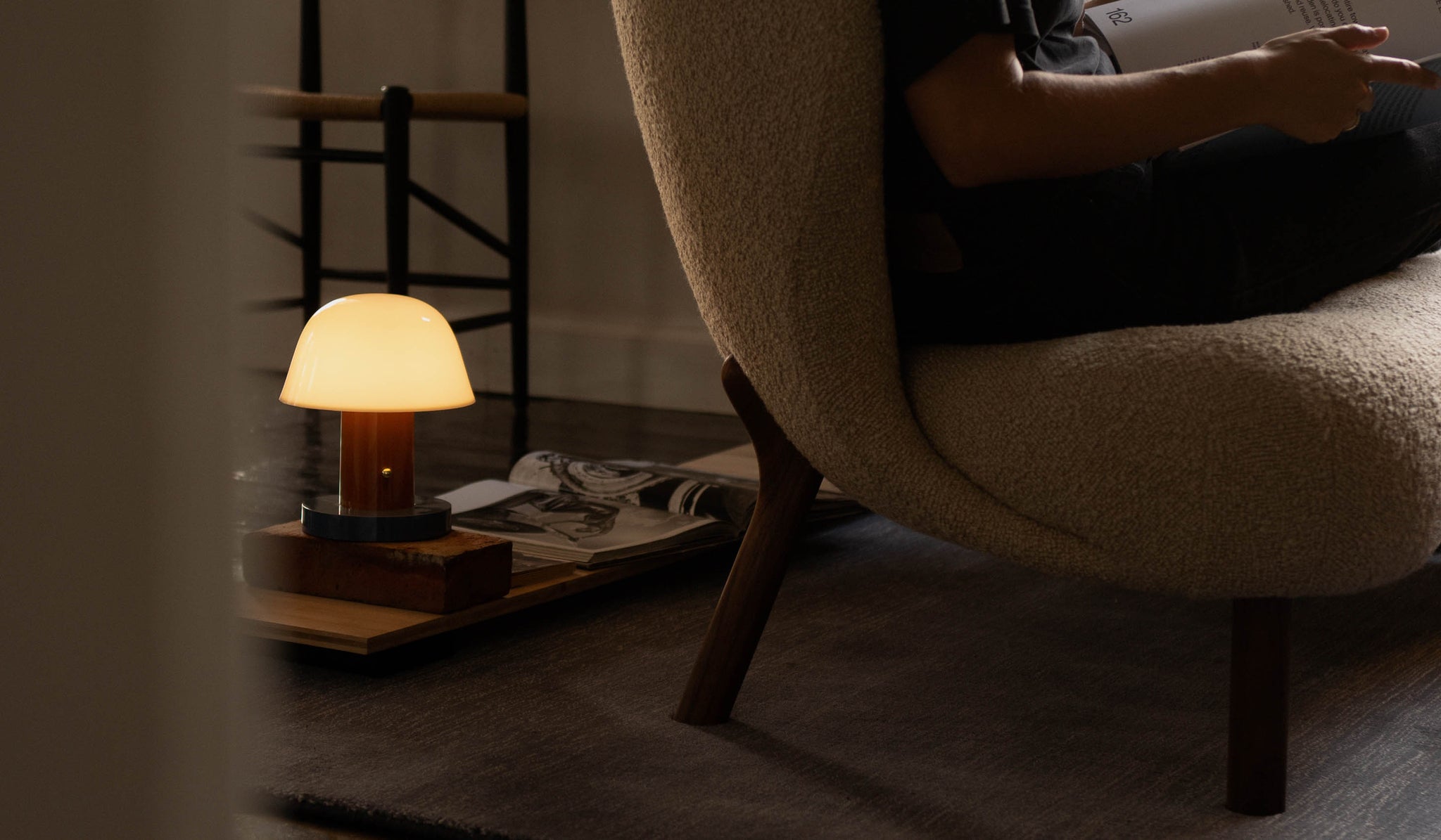 &Tradition JH27 Setago Portable Table Lamp