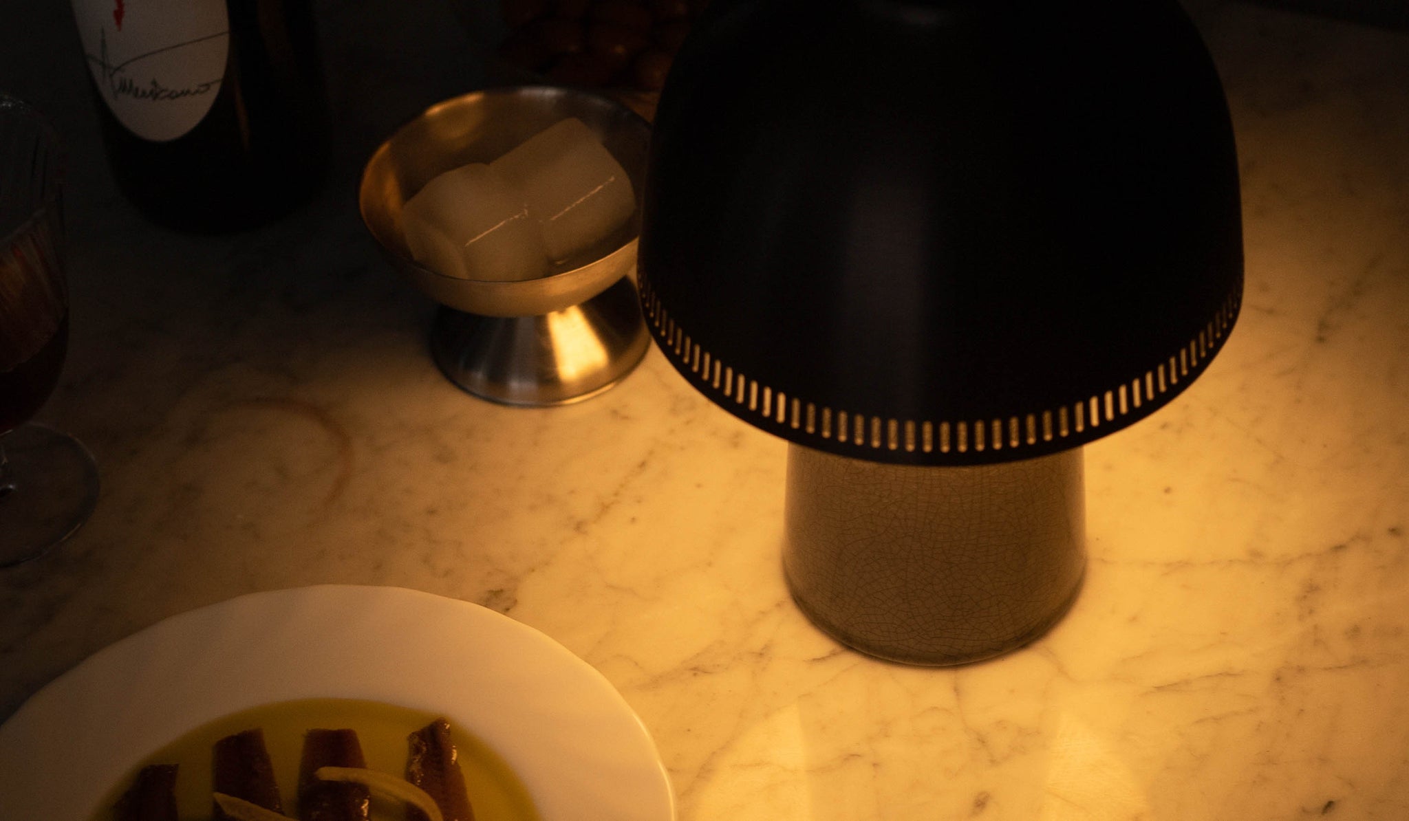 &Tradition SH8 Raku Portable Table Lamp