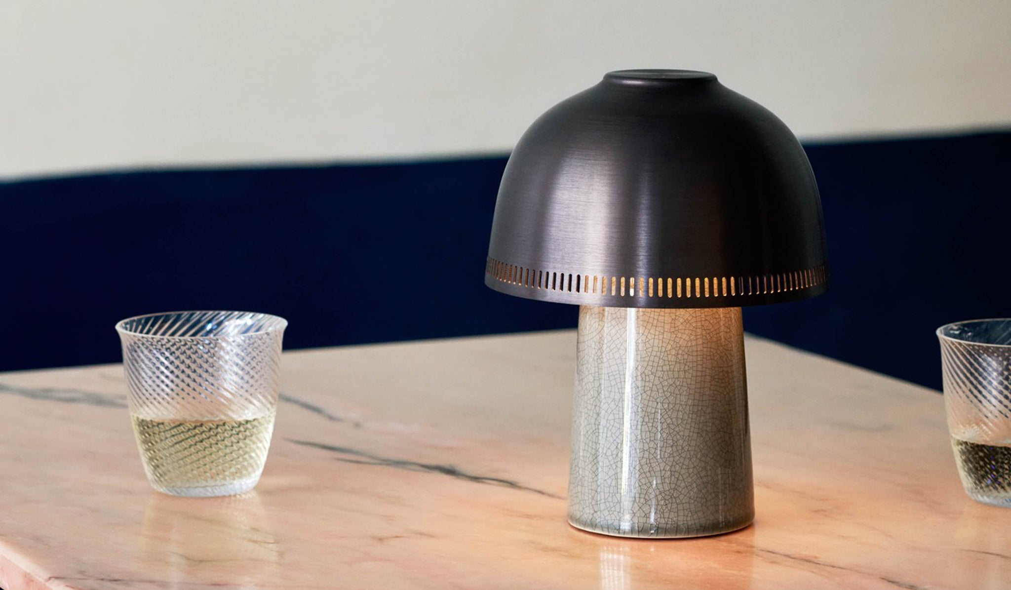&Tradition SH8 Raku Portable Table Lamp
