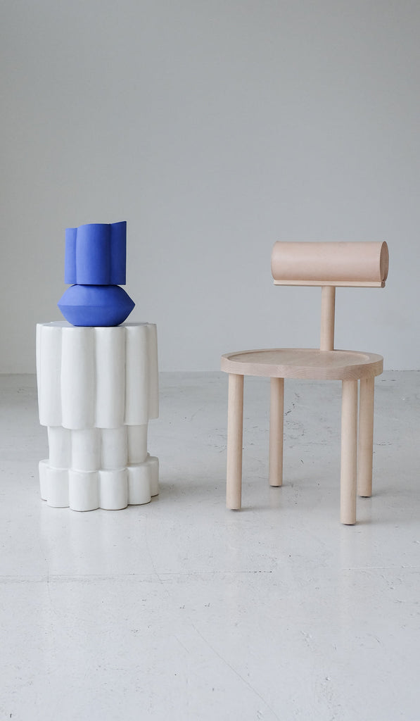 IN STOCK B Zippy Marshmallow Triple Tier Cloud Side Table