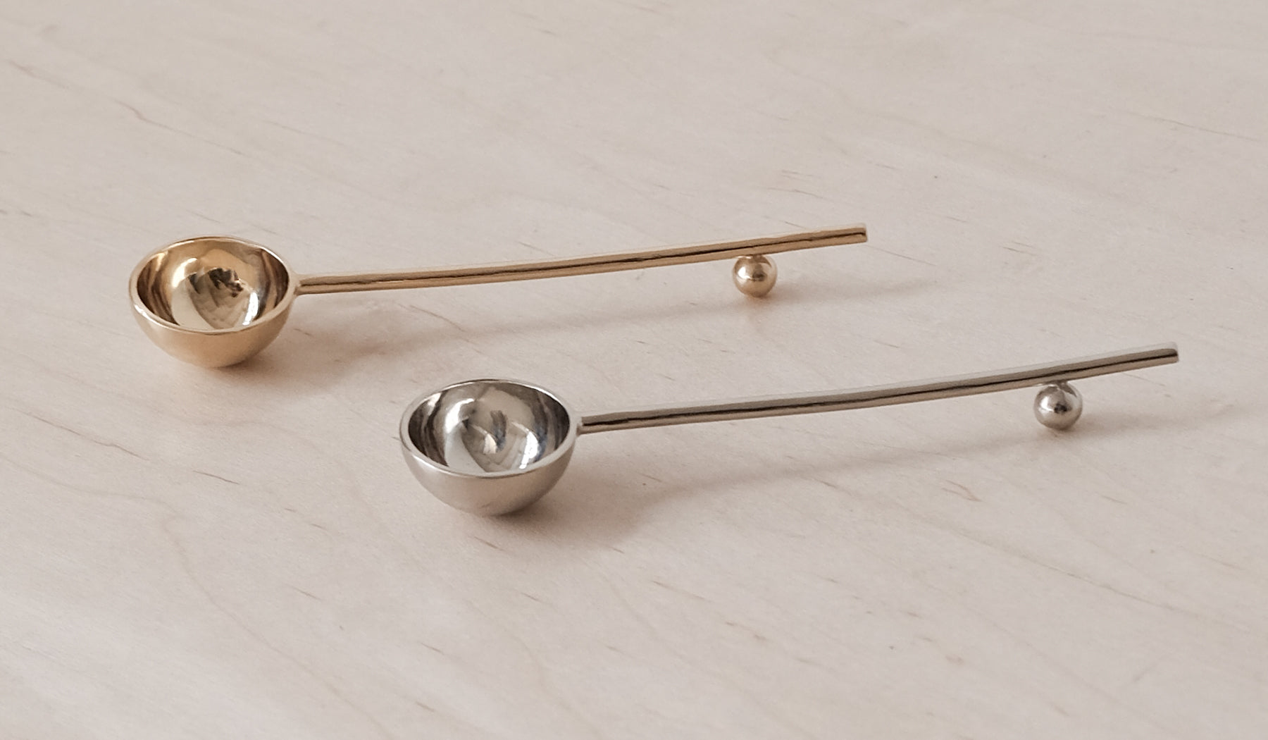 Sophie Lou Jacobsen Small Brass Spoon, Tabletop, Sophie Lou Jacobsen, SPARTAN SHOP