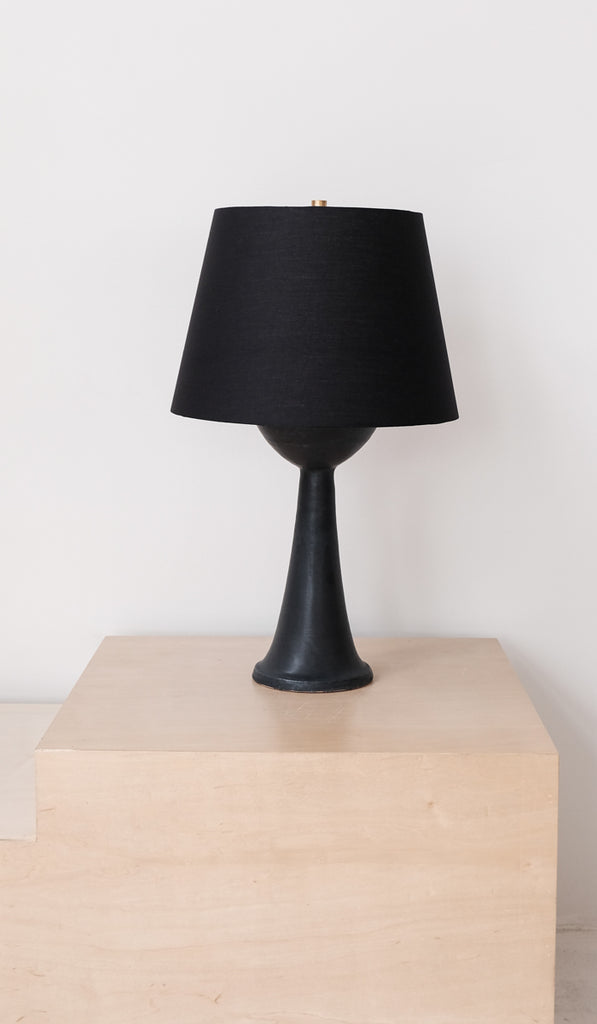  Danny Kaplan Tall Ceramic Table Lamp: Black, , Danny Kaplan, SPARTAN SHOP
