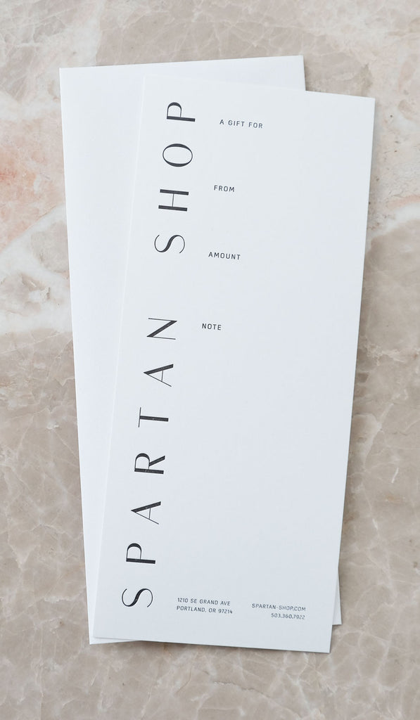Spartan Shop Gift Card