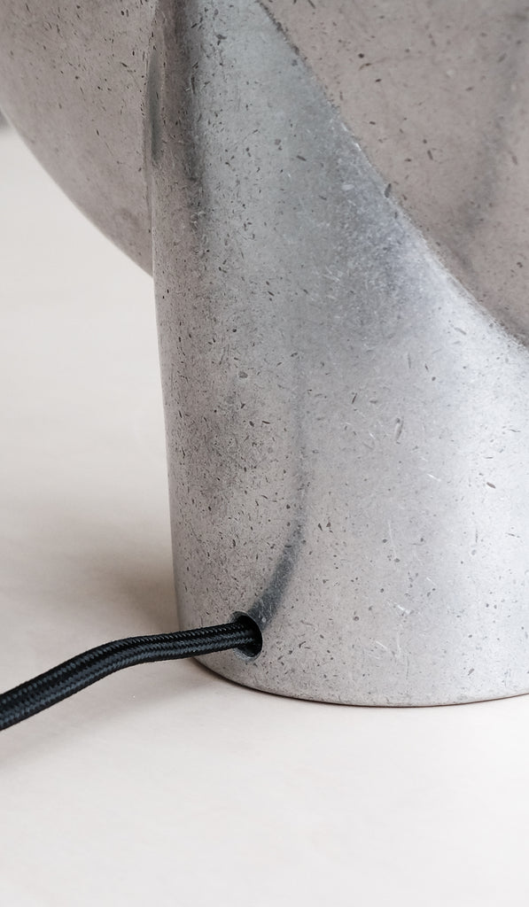 Studio Henry Wilson Polished Cast Aluminum Surface Sconce Table Lamp