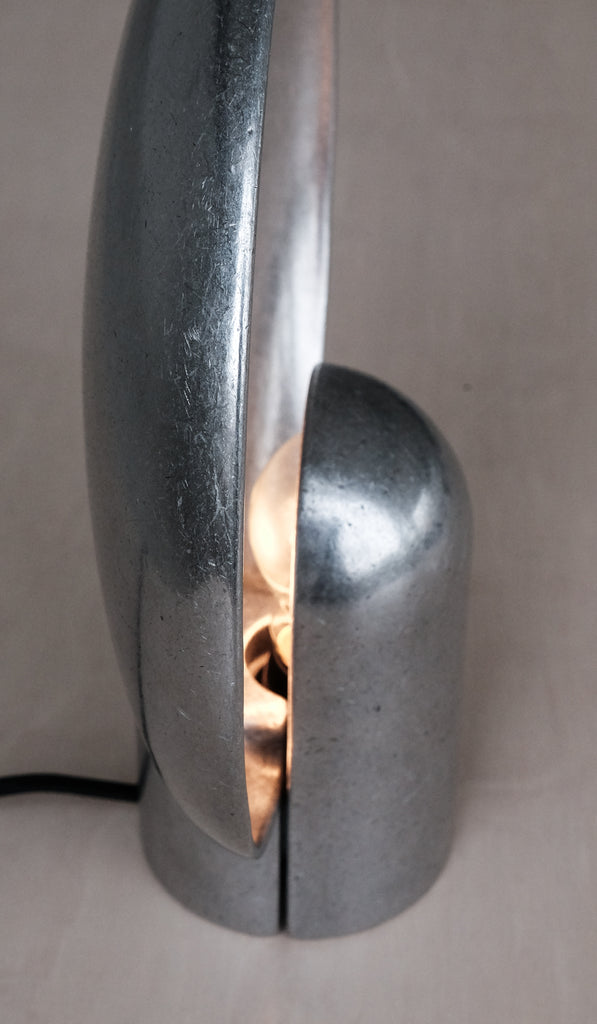 Studio Henry Wilson Polished Cast Aluminum Surface Sconce Table Lamp