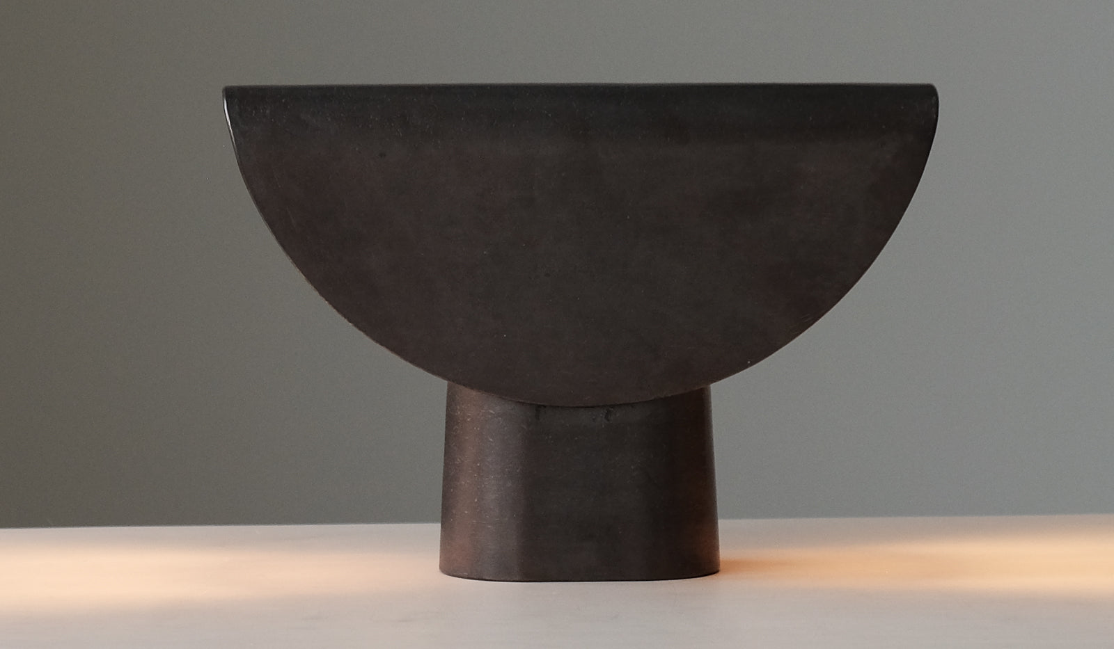 Studio Henry Wilson Blackened Cast Bronze Fold Table Lamp