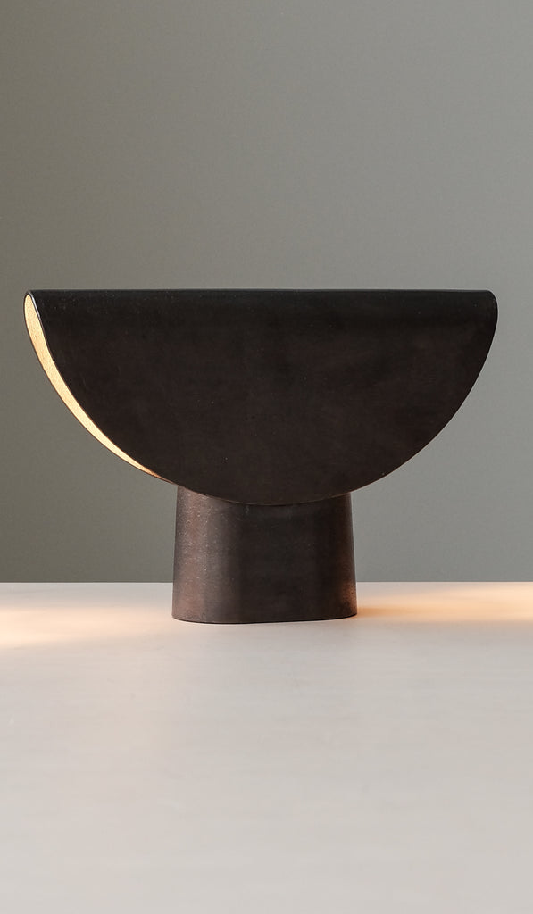 Studio Henry Wilson Blackened Cast Bronze Fold Table Lamp