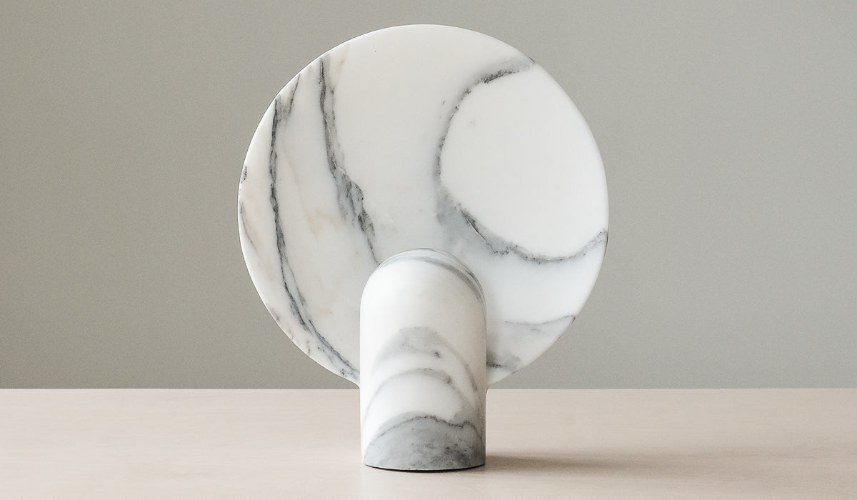 Studio Henry Wilson Calacatta Surface Sconce Table Lamp