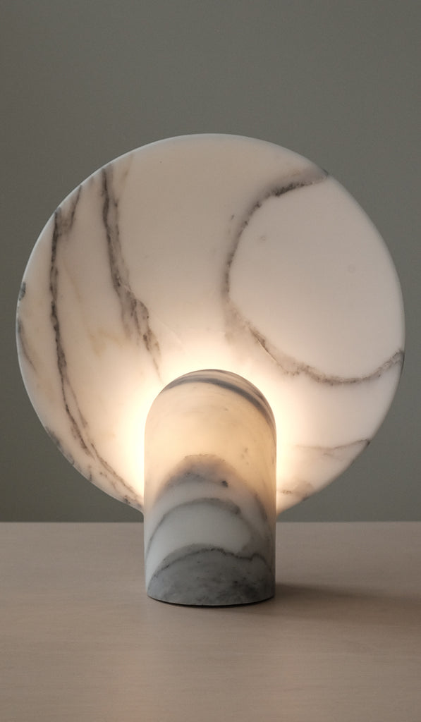 Studio Henry Wilson Calacatta Surface Sconce Table Lamp