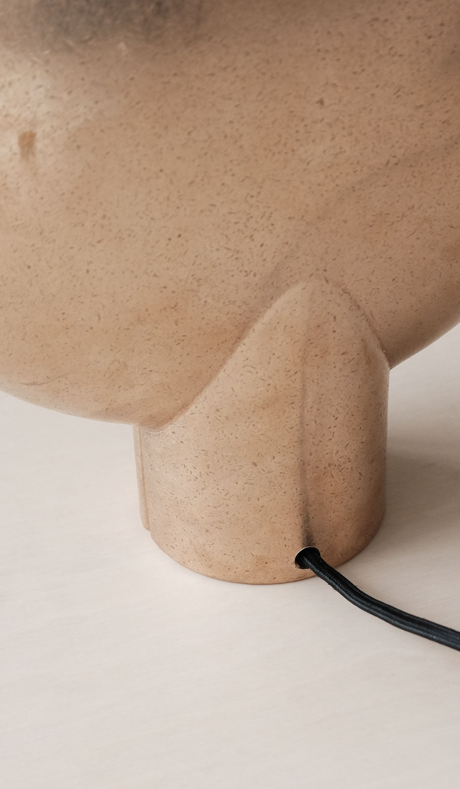 Studio Henry Wilson Polished Cast Bronze Surface Sconce Table Lamp