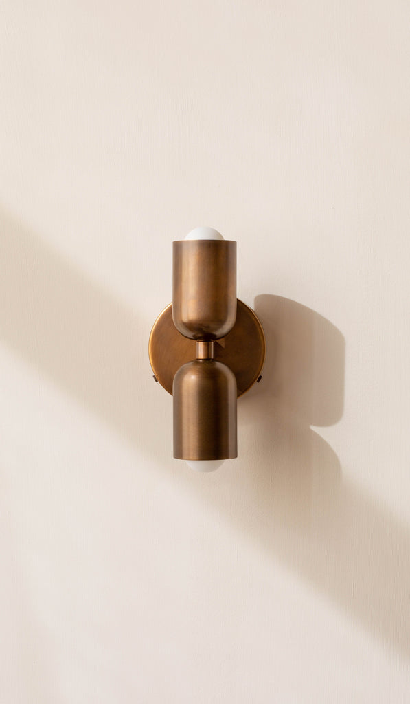 In Common With Brass Up Down Sconce