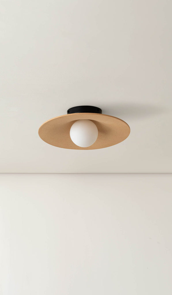 In Common With Ceramic Shade Orb Surface Mount