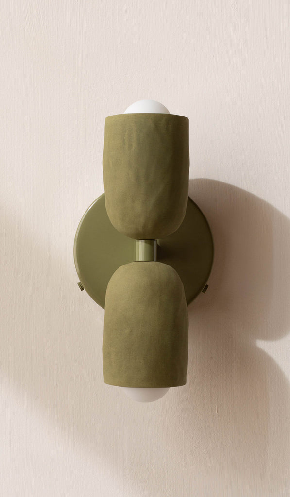 In Common With Ceramic Up Down Sconce - Tonal Hardware