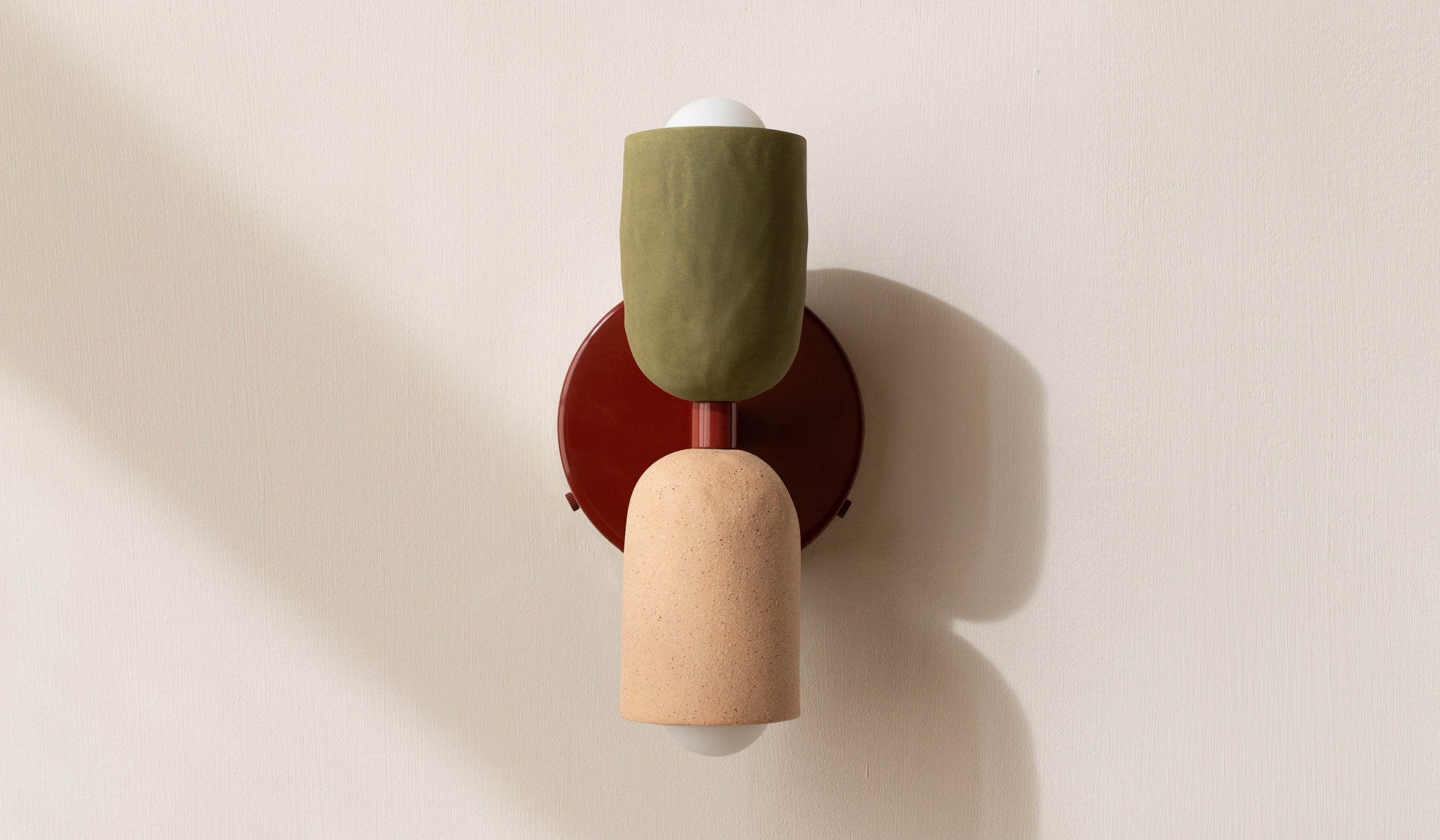 In Common With Ceramic Up Down Sconce - Tonal Hardware