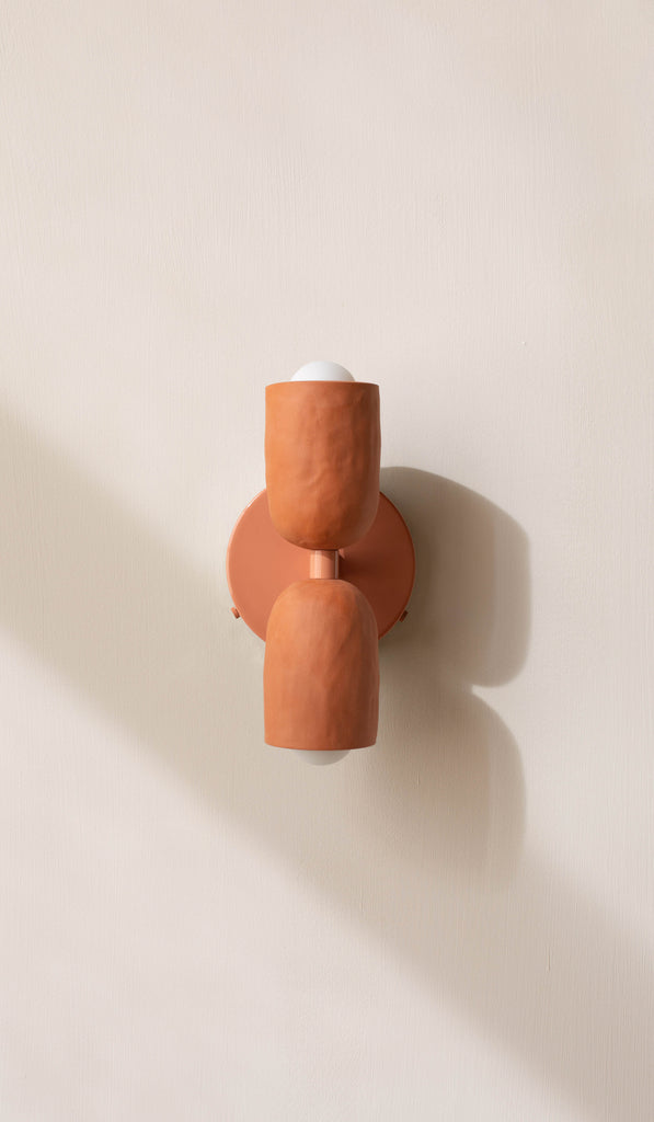 In Common With Ceramic Up Down Sconce - Tonal Hardware
