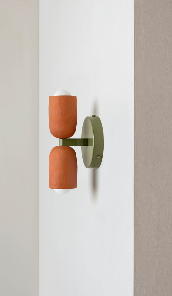 In Common With Ceramic Up Down Sconce - Tonal Hardware