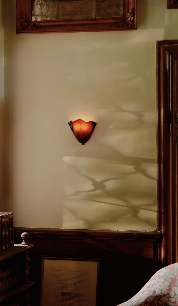 In Common With Slumped Glass Vera Sconce