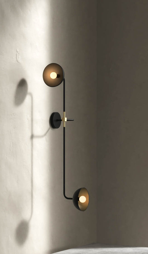 Lambert & Fils Beaubien 04 Wall Double Shade Sconce