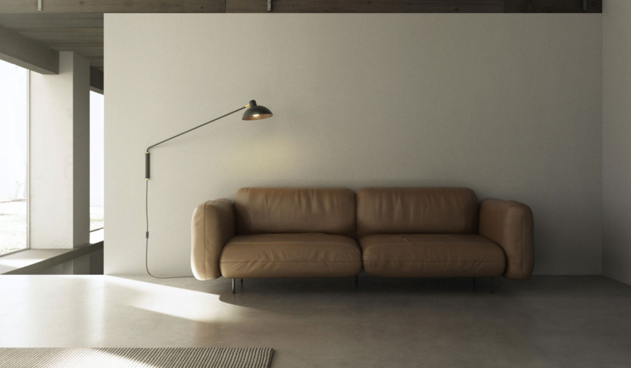 Lambert & Fils Large Waldorf 06 Wall Lamp