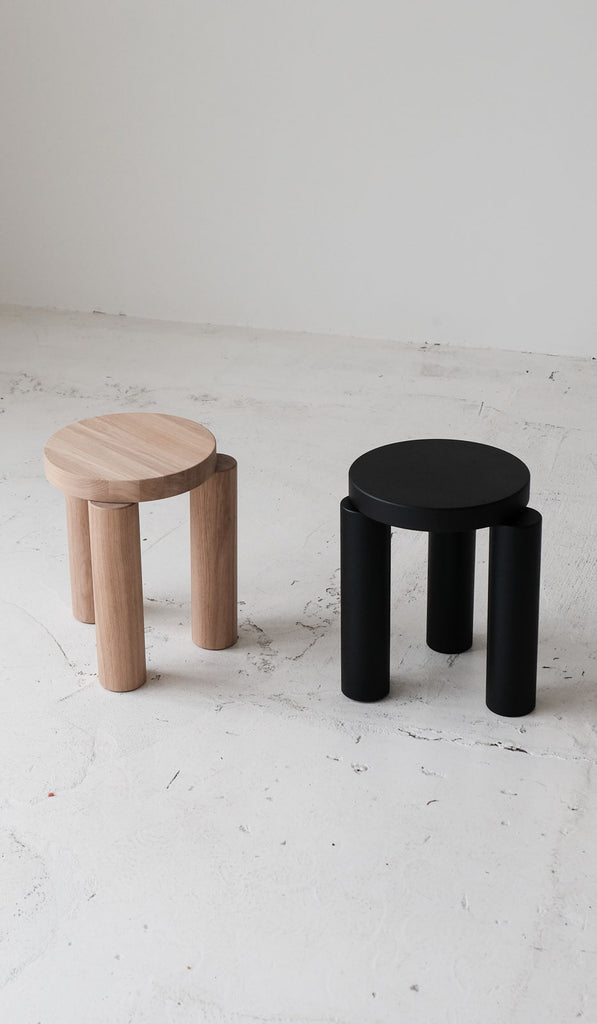 Resident Offset Stool / Side Table