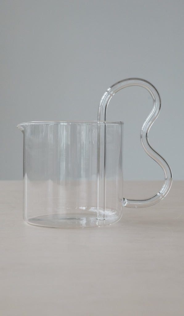 Sophie Lou Jacobsen Clear Bean Pitcher
