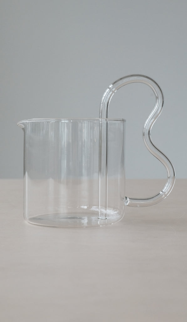 Sophie Lou Jacobsen Clear Bean Pitcher