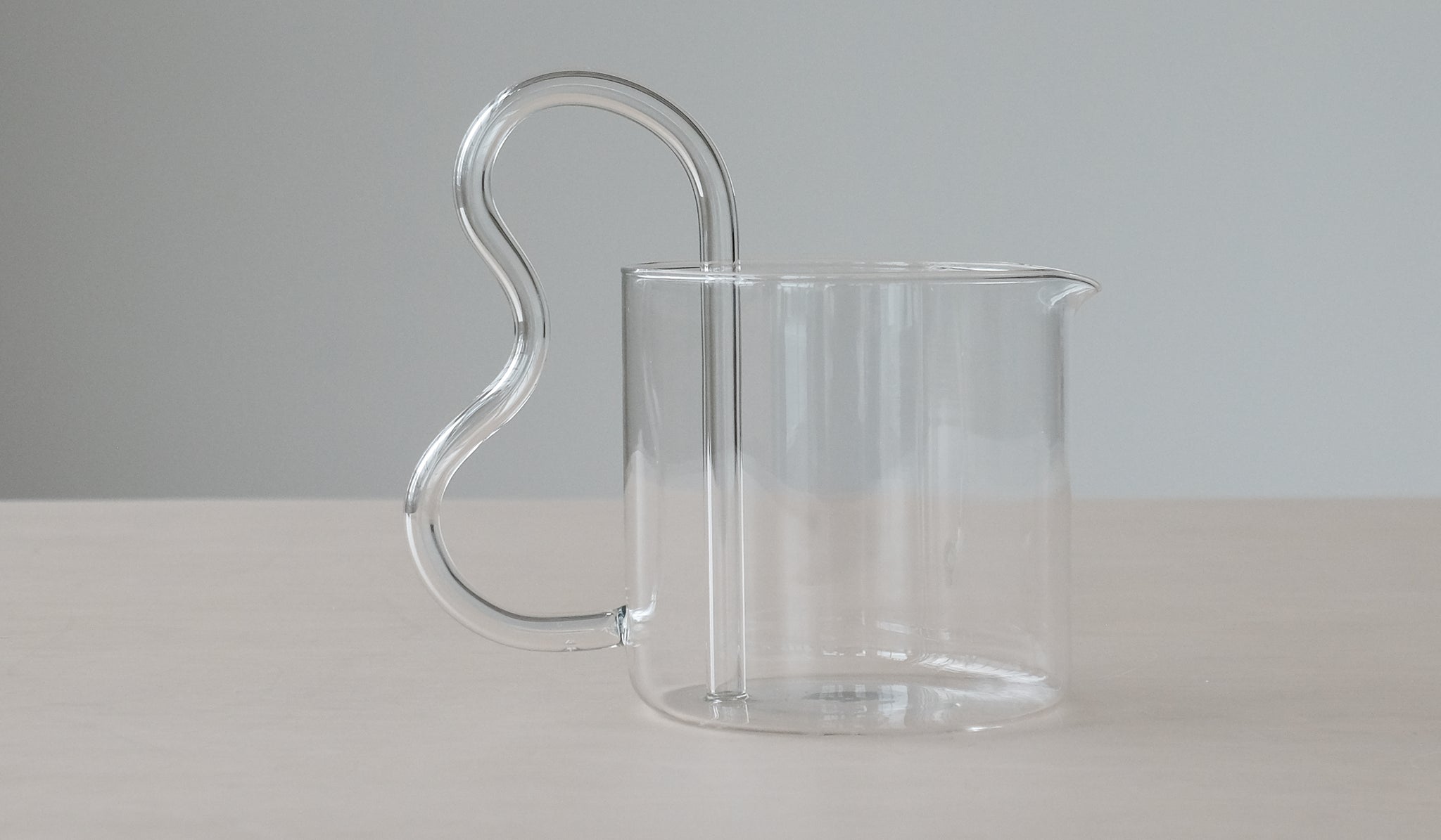 Sophie Lou Jacobsen Clear Bean Pitcher