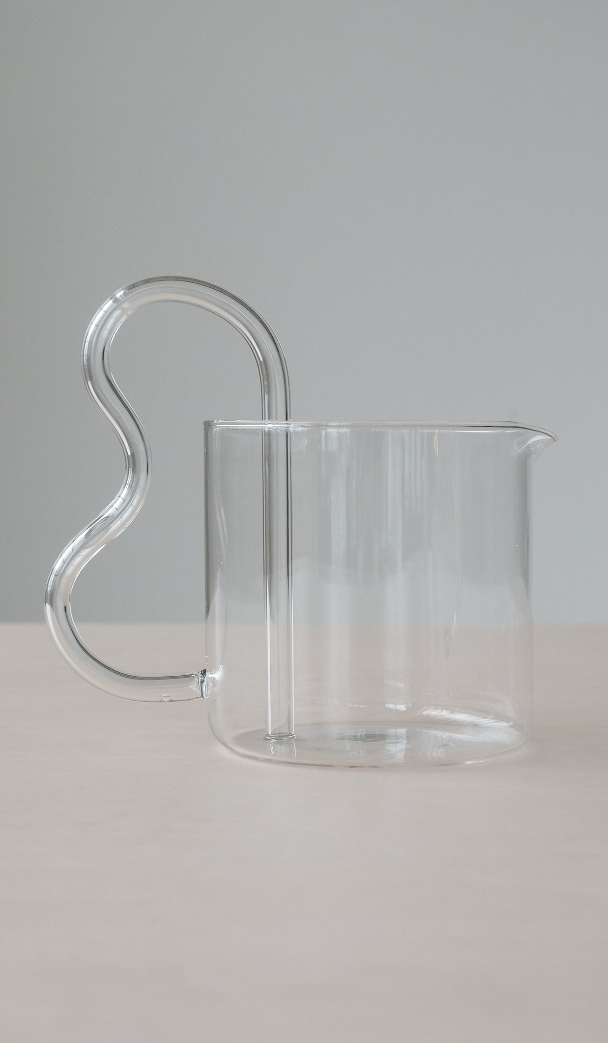 Sophie Lou Jacobsen Clear Bean Pitcher