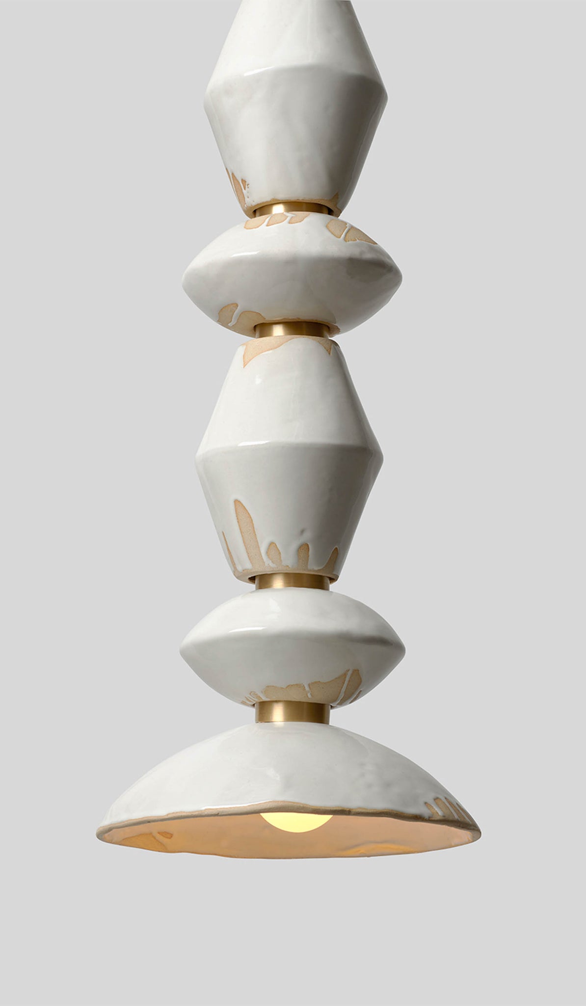 Rosie Li Pilar Mixed 05 Column Round Pendant