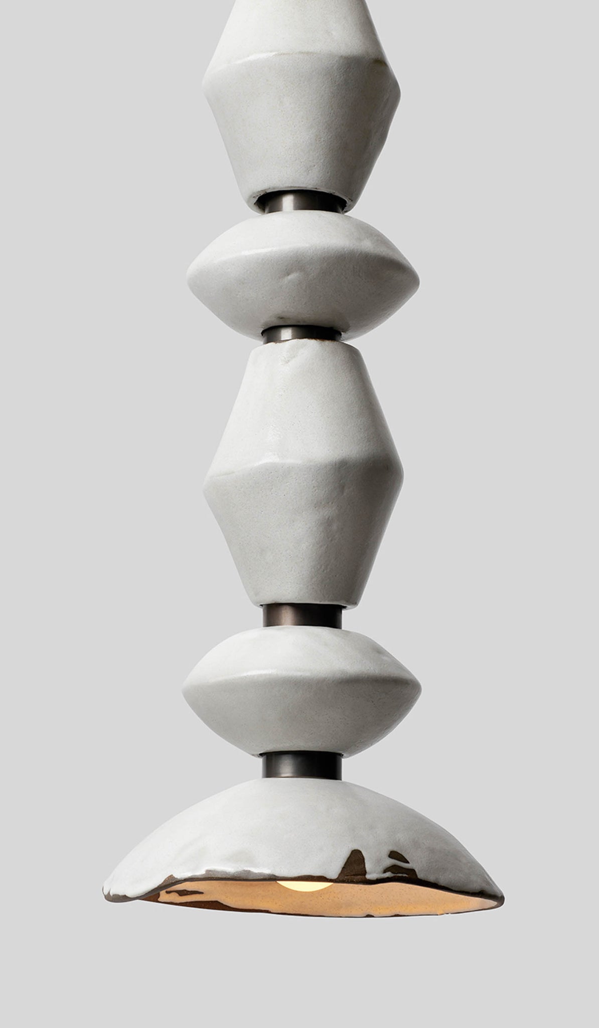 Rosie Li Pilar Mixed 05 Column Round Pendant