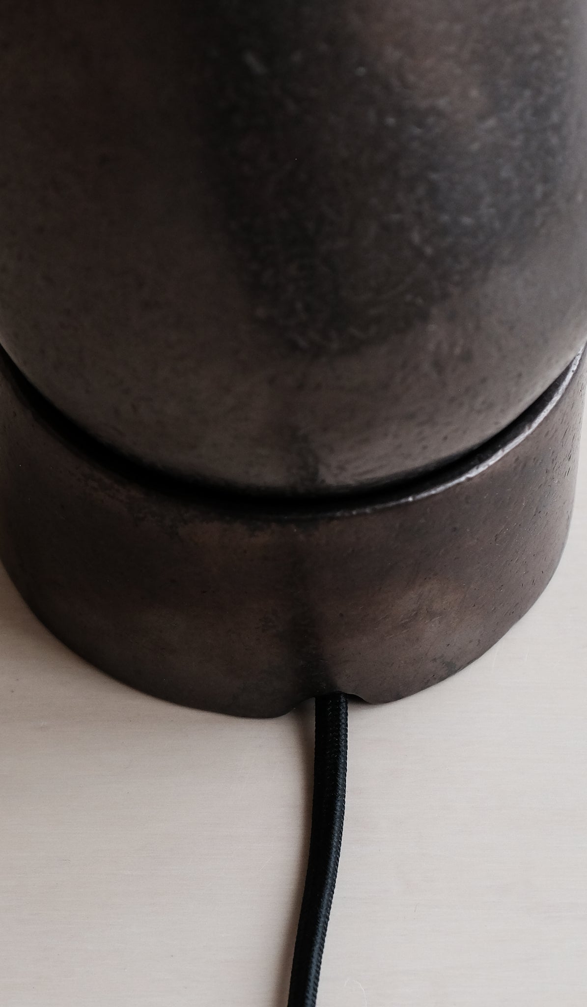 Studio Henry Wilson Blackened Cast Bronze Spot Light