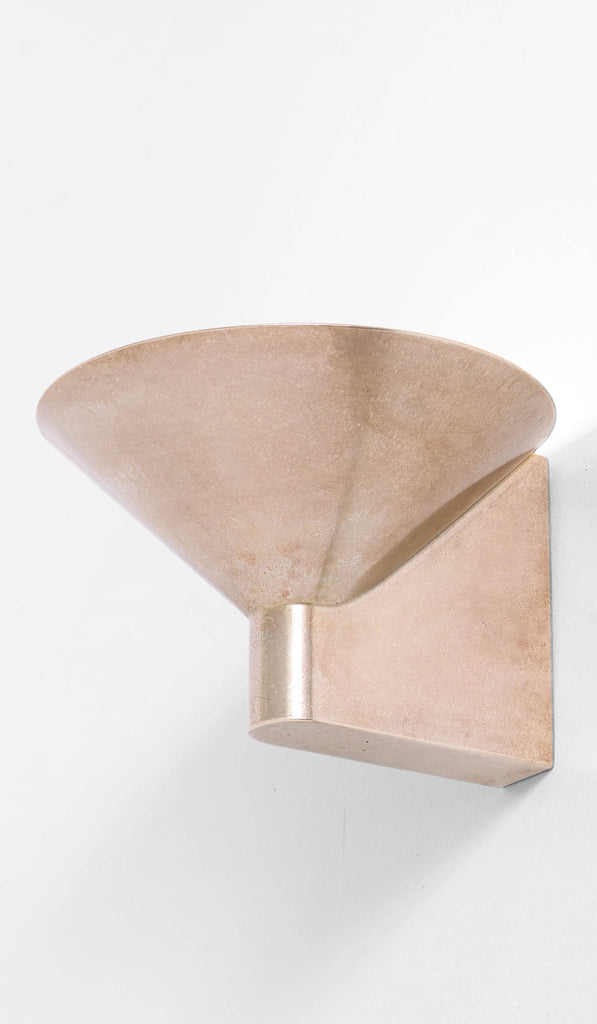 Studio Henry Wilson Polished Cast Bronze Conical Wall Light