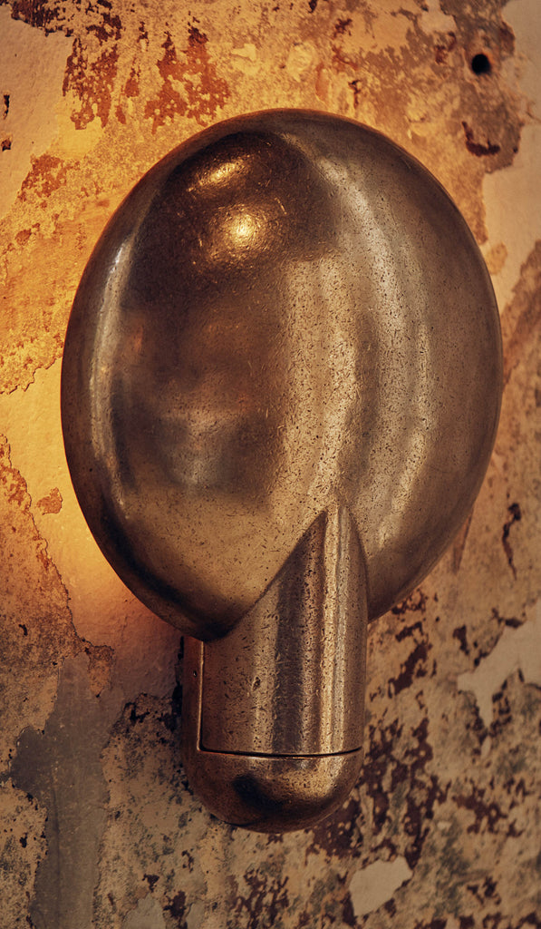 Studio Henry Wilson Polished Cast Bronze Surface Wall Sconce