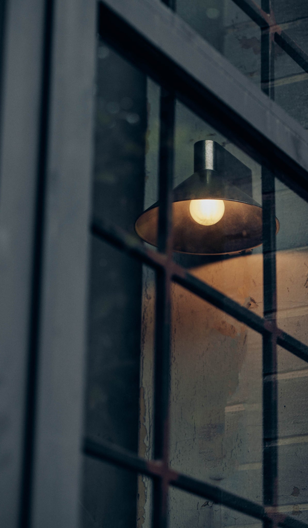 Studio Henry Wilson Polished Cast Stainless Steel Conical Wall Light