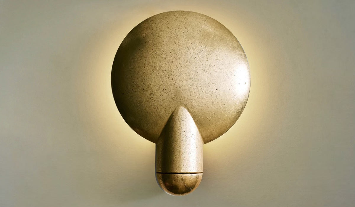 Studio Henry Wilson Polished Cast Bronze Surface Wall Sconce