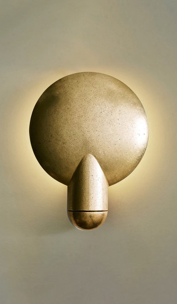Studio Henry Wilson Polished Cast Bronze Surface Wall Sconce