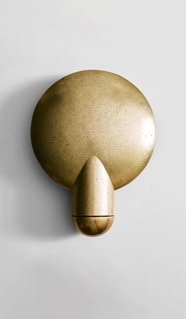 Studio Henry Wilson Polished Cast Bronze Surface Wall Sconce