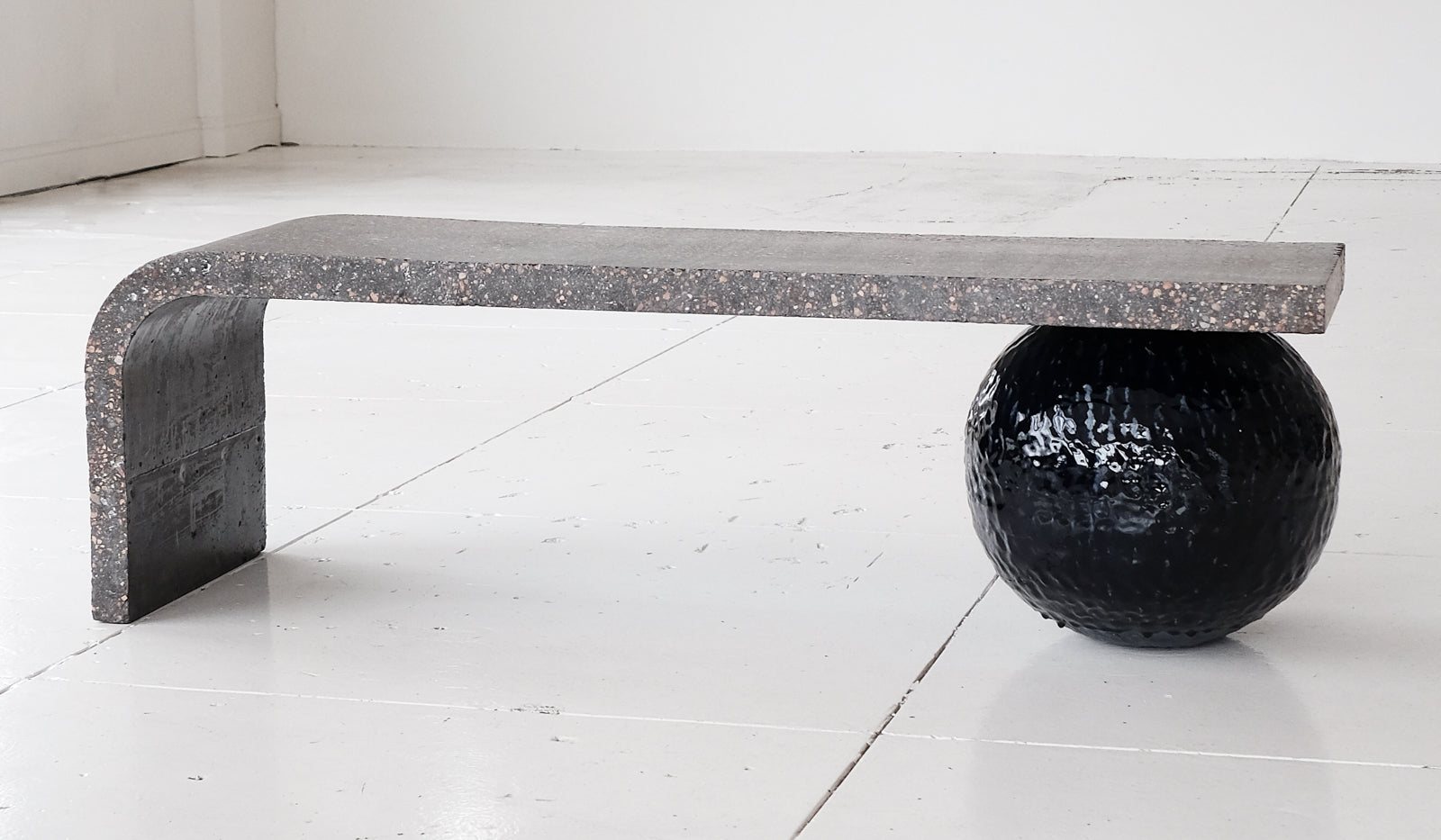 Del Harrow Ceramic and Concrete Bench