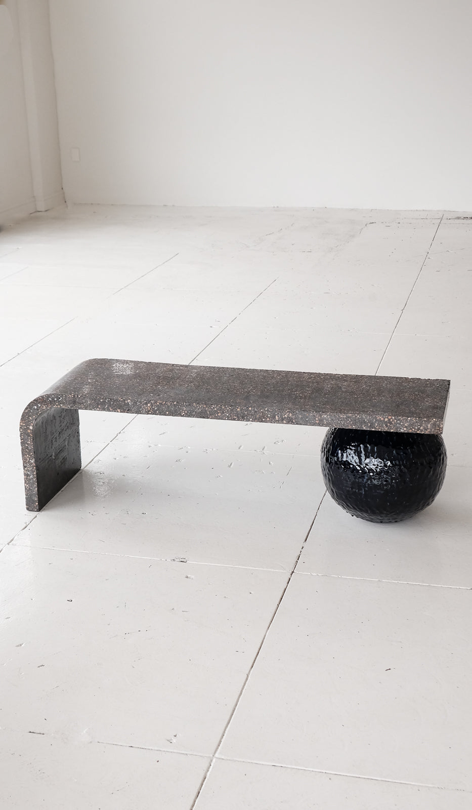 Del Harrow Ceramic and Concrete Bench