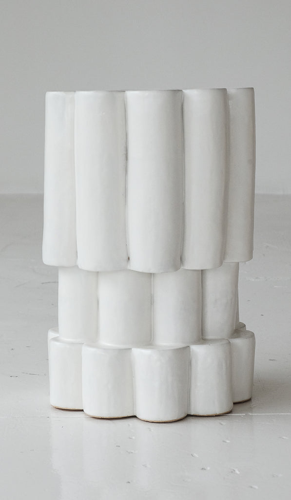 IN STOCK B Zippy Marshmallow Triple Tier Cloud Side Table