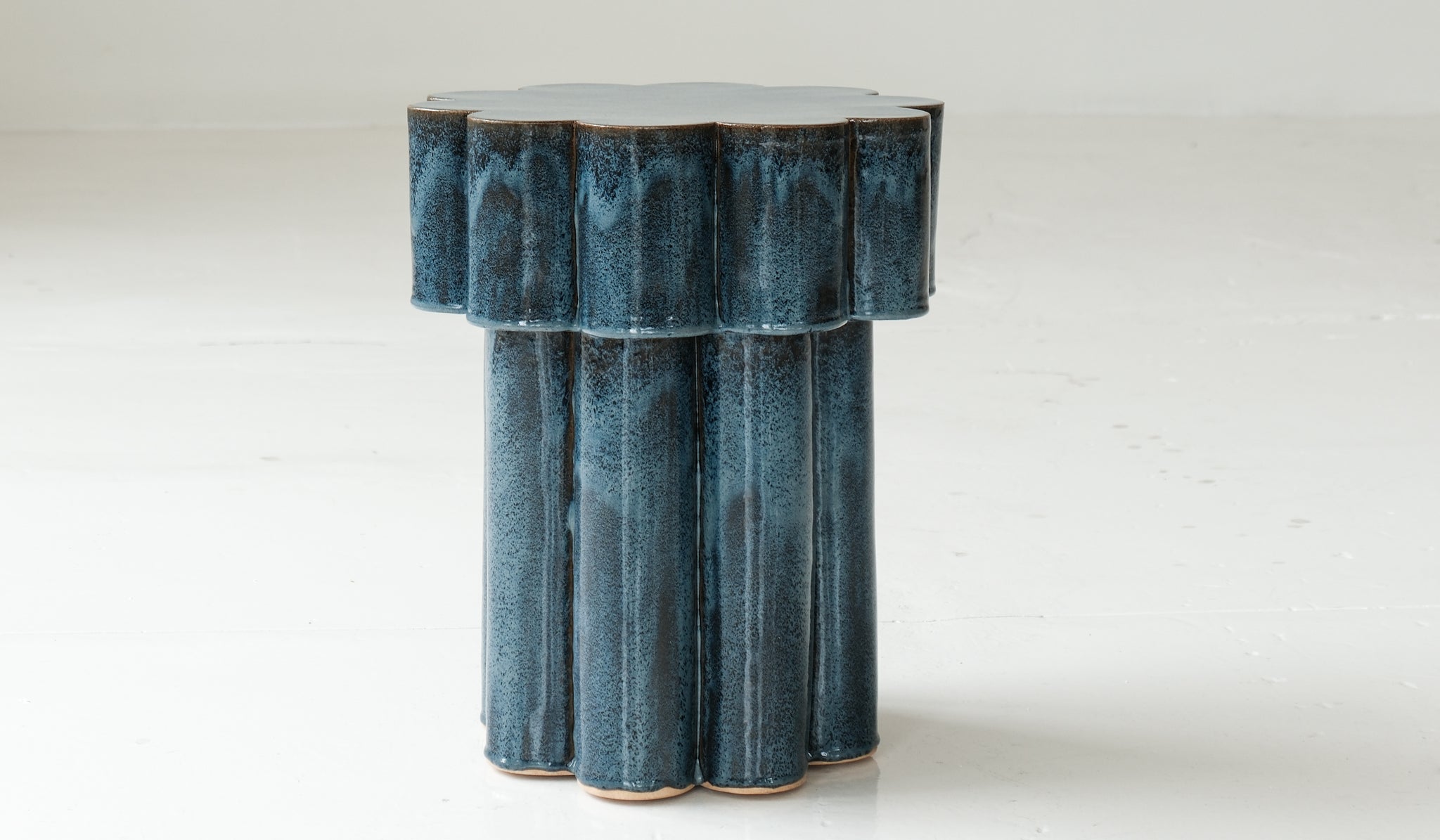 B Zippy Double Tier Cloud Side Table
