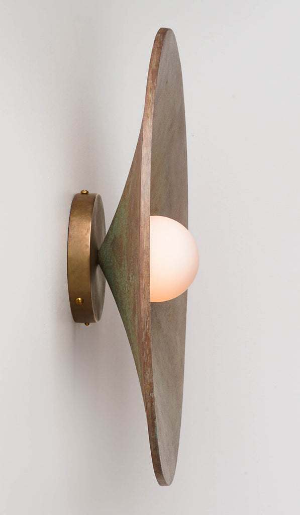 Coil + Drift Foundry Sconce