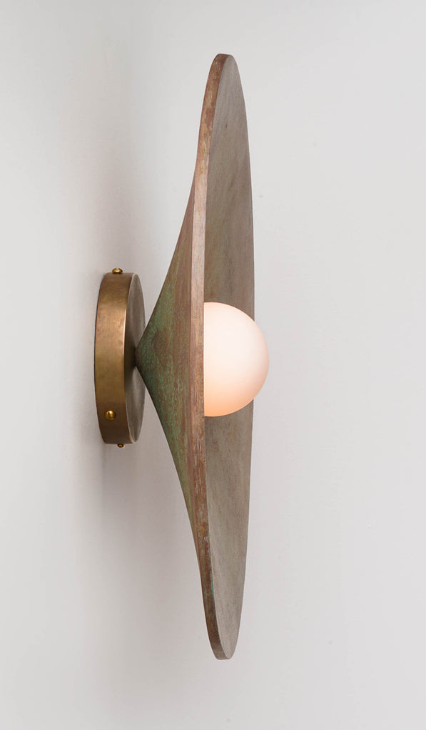 Coil + Drift Foundry Sconce