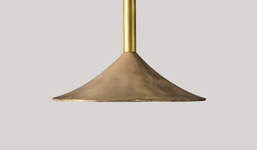 Coil + Drift Large Foundry Pendant