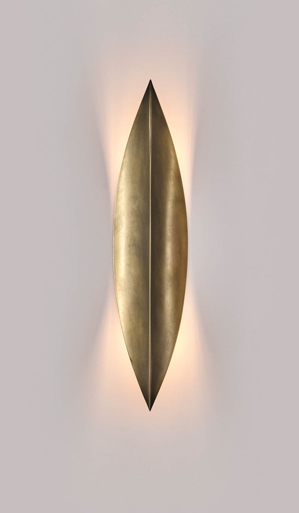 Coil + Drift Large Ridge Sconce